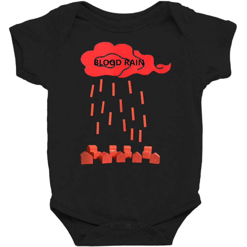 Mens Blood Rain Tank Top Baby Bodysuit | Artistshot