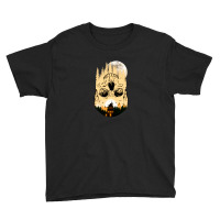 Skull Night Moon Youth Tee | Artistshot