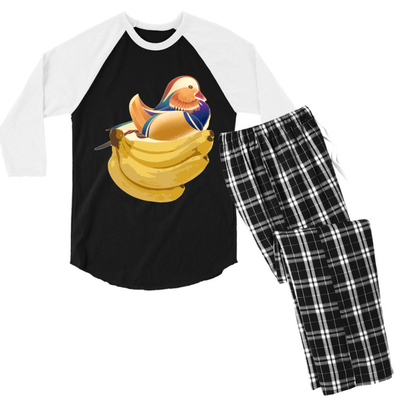 Banana Duck-coofc Men's 3/4 Sleeve Pajama Set by Kemriban527 | Artistshot