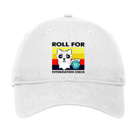 Roll For Intimidation Check Adjustable Cap | Artistshot