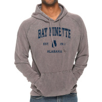 Womens Bay Minette Alabama Al Vintage Athletic Navy Sports Design V Ne Vintage Hoodie | Artistshot