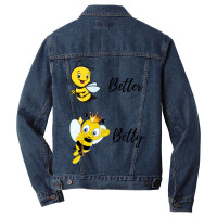 Be (bee) Better Be (bee) Betty Men Denim Jacket | Artistshot