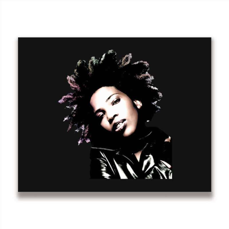 Erykah Badu-oj2xl Metal Print Horizontal | Artistshot