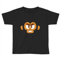 Monkey Face Angry Mad Cute Adorable Monkey Animal Character T Shirt Toddler T-shirt | Artistshot