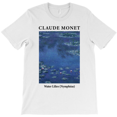 Claude Monet Water Lilies T-shirt Designed By Kevin Acen