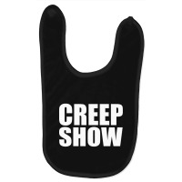 Creepshow White Font Baby Bibs | Artistshot