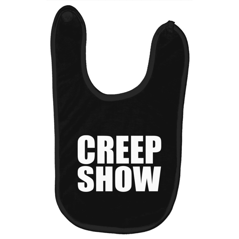 Creepshow White Font Baby Bibs by Koyanho62 | Artistshot