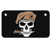 Skull Soldier Army With Knife, Skull Soldier Army With Knife Art, Skul Motorcycle License Plate | Artistshot