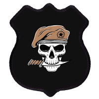 Skull Soldier Army With Knife, Skull Soldier Army With Knife Art, Skul Shield Patch | Artistshot