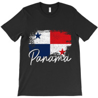 Panama Vintage Flag Panamanian Pride Roots African Pullover Hoodie T-shirt | Artistshot