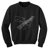 Bass Player, Bass Player Art, Bass Player Vintage, Bass Player Paintin Youth Sweatshirt | Artistshot