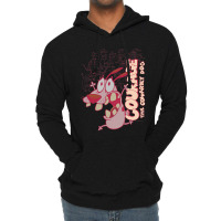 Courage The Cowardly Dog Running Scared Lightweight Hoodie | Artistshot