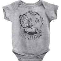 Moon Phases Flowers Floral Fairy Grunge Fairycore Aesthetic T Shirt Baby Bodysuit | Artistshot