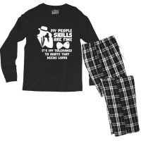 My People Skills Are Just Fine. It's My Tolerance To Idiots T Shirt Men's Long Sleeve Pajama Set | Artistshot