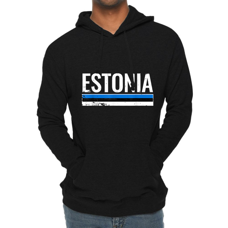 Estonia Proud Estonian Flag T Shirt Lightweight Hoodie | Artistshot