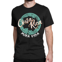 Costa Rica Pura Vida Beach Or Travel Top Classic T-shirt | Artistshot