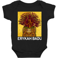 Retro Badu Baby Bodysuit | Artistshot