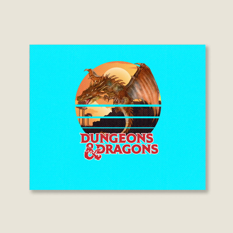 Dragons Landscape Canvas Print | Artistshot