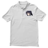 Sad Girl Cute Chibi Anime Evaangel Men's Polo Shirt | Artistshot