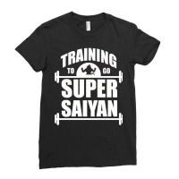 Training To Go Super, Training To Go Super Art, Training To Go Super P Ladies Fitted T-shirt | Artistshot