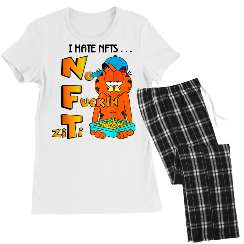 I Hate Nfts No Fuckin Ziti T Shirt Women's Pajamas Set by cm-arts | Artistshot