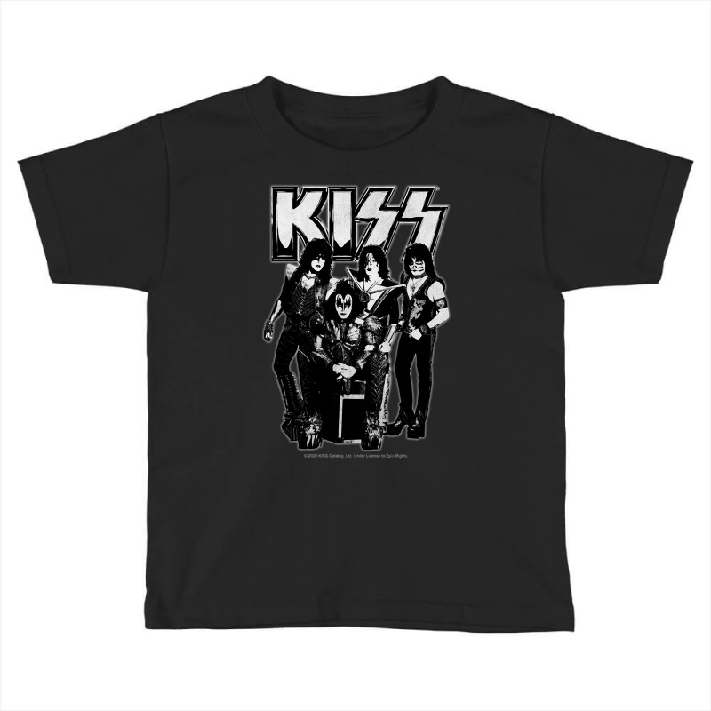 Kiss (vintage Grunge) Toddler T-shirt by cm-arts | Artistshot