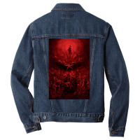 Occult Gothic Dark Satanic Unholy Witchcraft Grunge Emo Goth Long Slee Men Denim Jacket | Artistshot