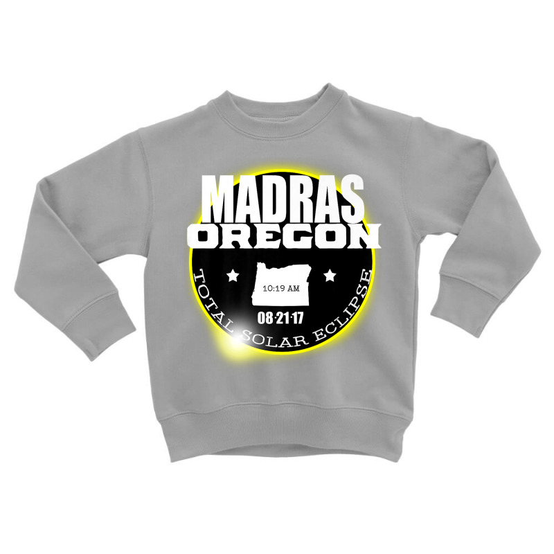 Oregon Madras Eclipse T Shirt Total Solar Eclipse Tee Toddler Sweatshirt by cm-arts | Artistshot