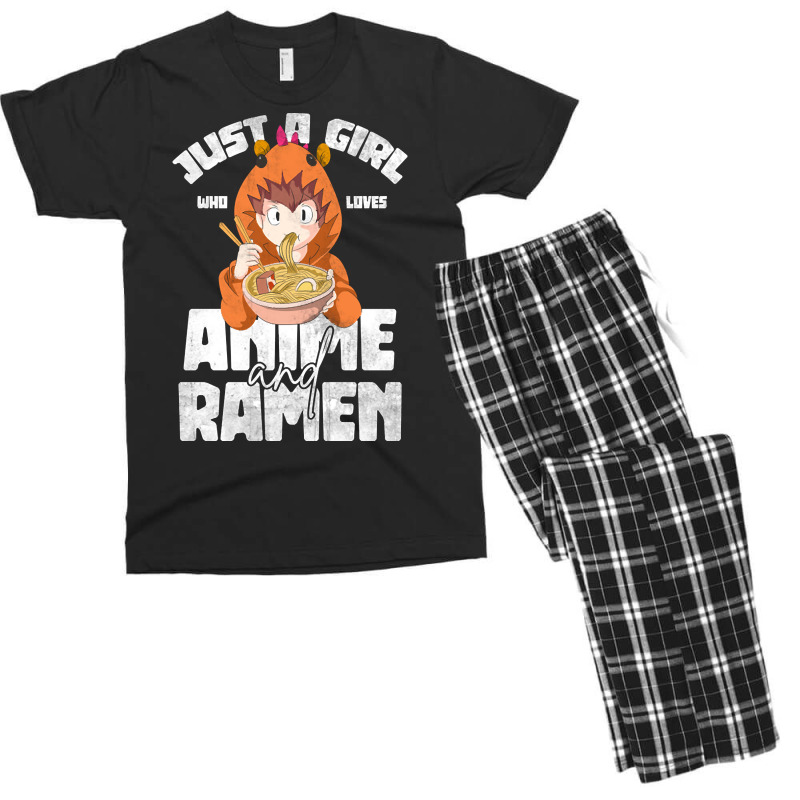 Ramen Noodles Foodie Japan Anime Men's T-shirt Pajama Set by Aiello Mcdade | Artistshot