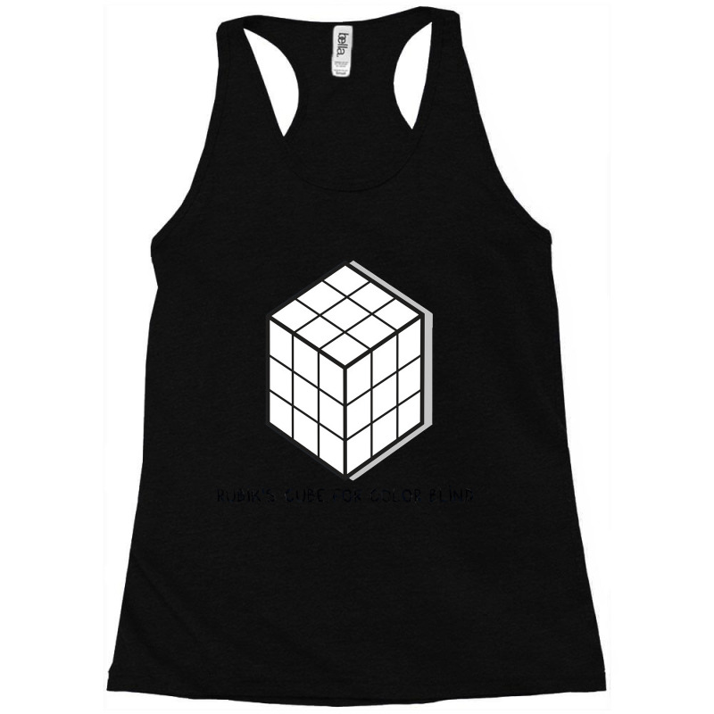 Rubik's Cube Blind, Rubik's Cube Blind Vintage, Rubik's Cube Blind Art Racerback Tank by SHOPERRRX5 | Artistshot