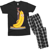 Banana Split-p2ck0 Men's T-shirt Pajama Set | Artistshot