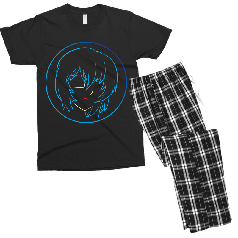 Rei Ayanami's Face - 06a Men's T-shirt Pajama Set by Aiello Mcdade | Artistshot