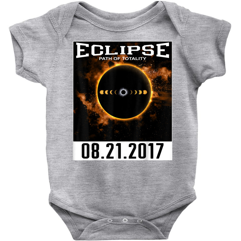 Total Solar Eclipse August 21st 2017 T Shirt Baby Bodysuit by cm-arts | Artistshot