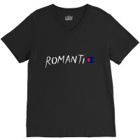 Romantic Champion Parody V-neck Tee | Artistshot