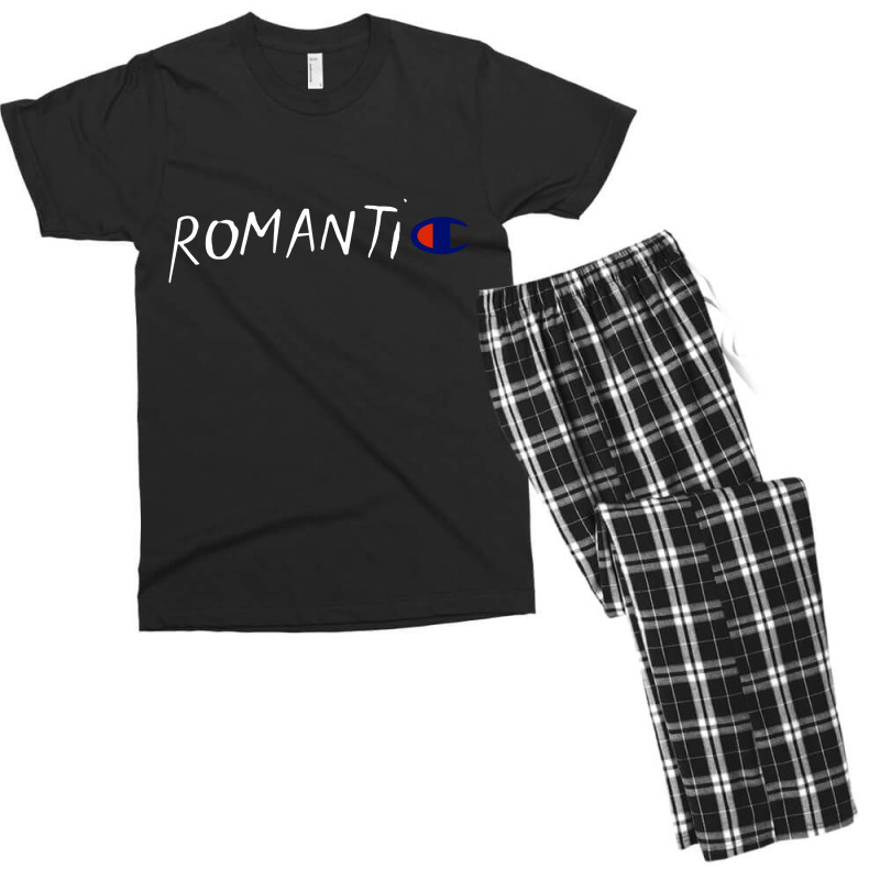 Romantic Champion Parody Men's T-shirt Pajama Set | Artistshot