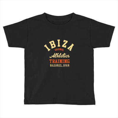 Ibiza Original Athletics Training Toddler T-shirt Designed By Hatetheme