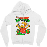 Teenage Mutant Ninja Simpson Zipper Hoodie | Artistshot