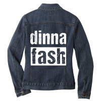 Dinna Fash-lw4vr Ladies Denim Jacket | Artistshot