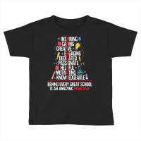 Principal   Highschool Elementary Headmaster Headmistress T Shirt Toddler T-shirt | Artistshot