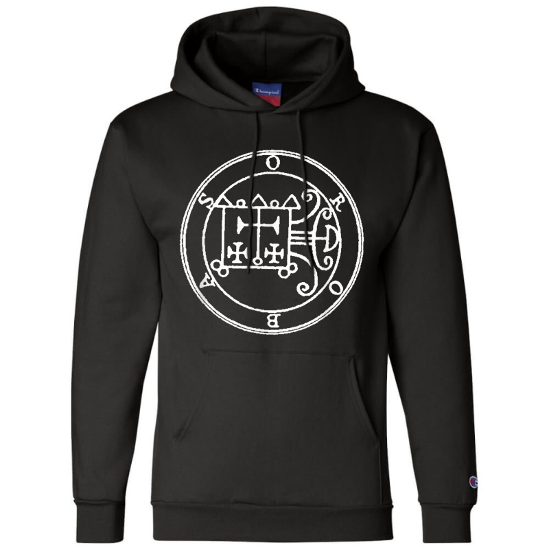 Seal Of Orobas Sigil Talisman Demon Circle T Shirt Champion Hoodie by cm-arts | Artistshot