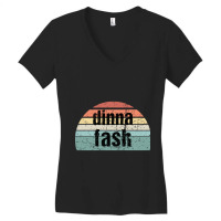 Dinna Fash-qcwfp Women's V-neck T-shirt | Artistshot