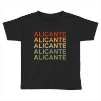 Retro Alicante, Spain Travel, Spain Pride, Alicante Zip Hoodie Toddler T-shirt | Artistshot