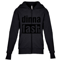 Dinna Fash-sdstf Youth Zipper Hoodie | Artistshot