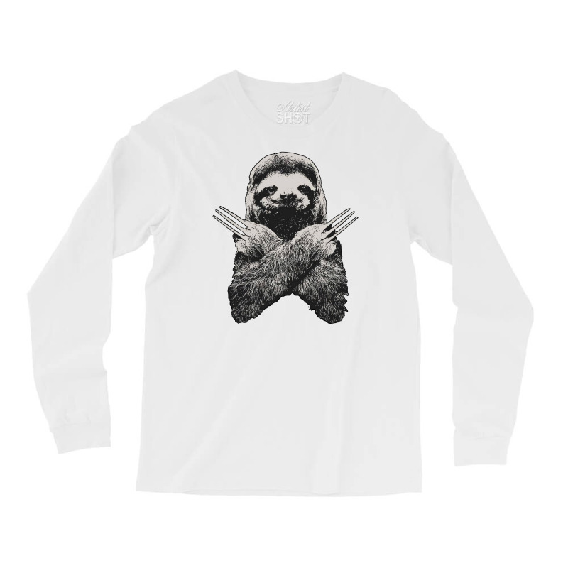 Slotherine Sloth Long Sleeve Shirts | Artistshot