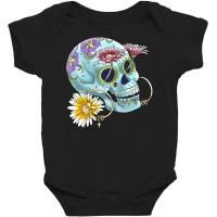 Mexican Calavera  Dia De Los Muertos  Day Of Dead Premium T Shirt Baby Bodysuit | Artistshot