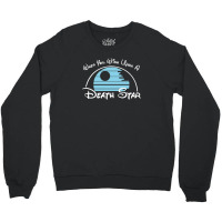 When You Wish Upon A Death Star Crewneck Sweatshirt | Artistshot