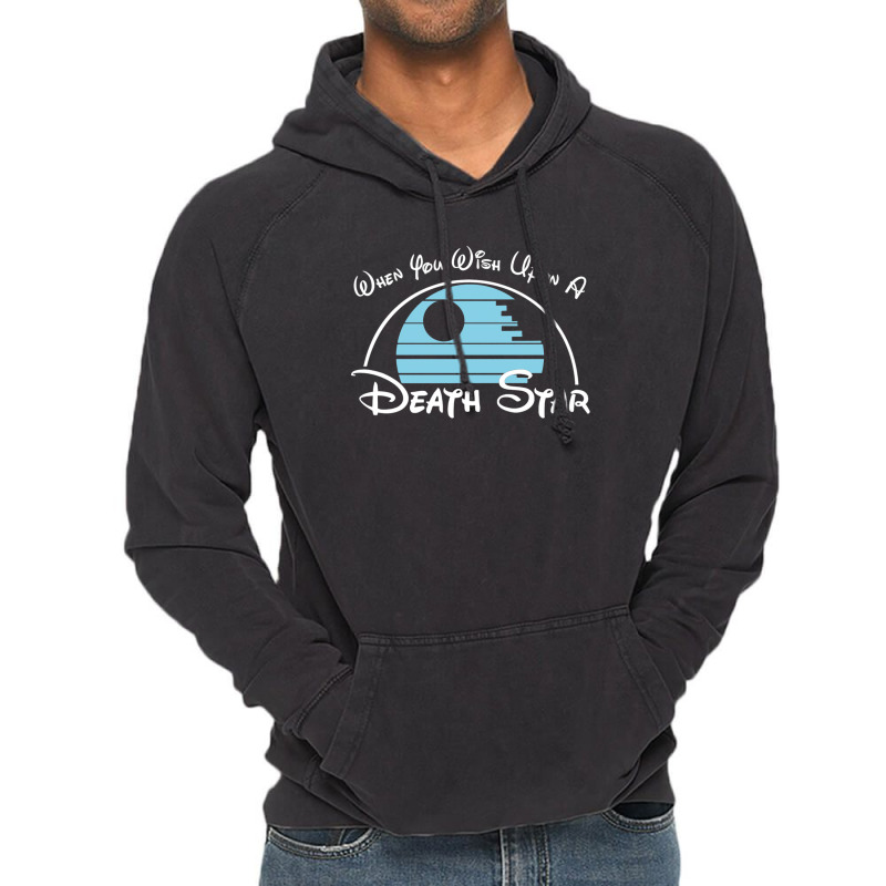 When You Wish Upon A Death Star Vintage Hoodie | Artistshot