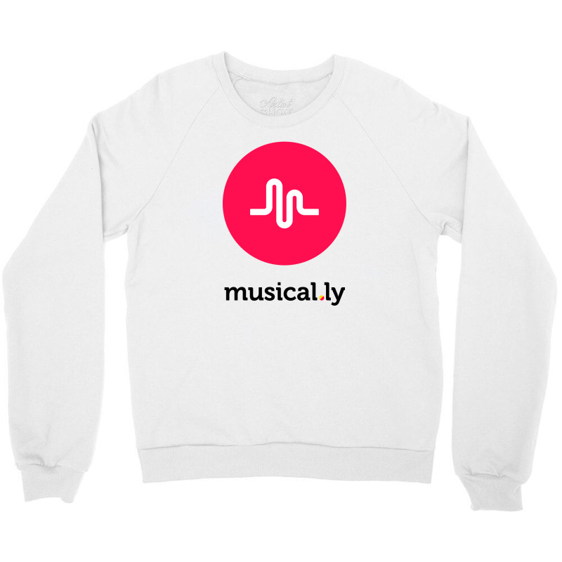 Musical.ly Crewneck Sweatshirt | Artistshot