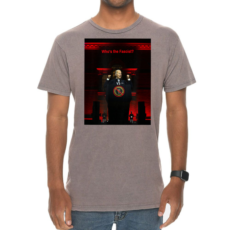 President Biden Delivers Anti Maga Speech T Shirt Vintage T-Shirt by cm-arts | Artistshot