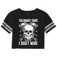 You Bought Yours I Built Mine Diesel Engine T Shirt Scorecard Crop Tee | Artistshot